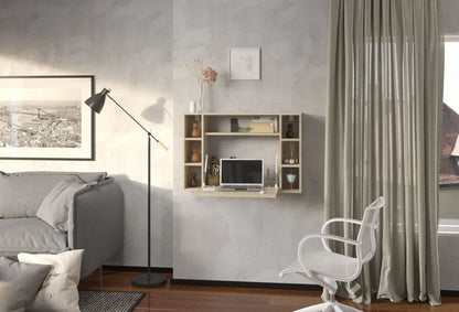 Bureau mural pliable