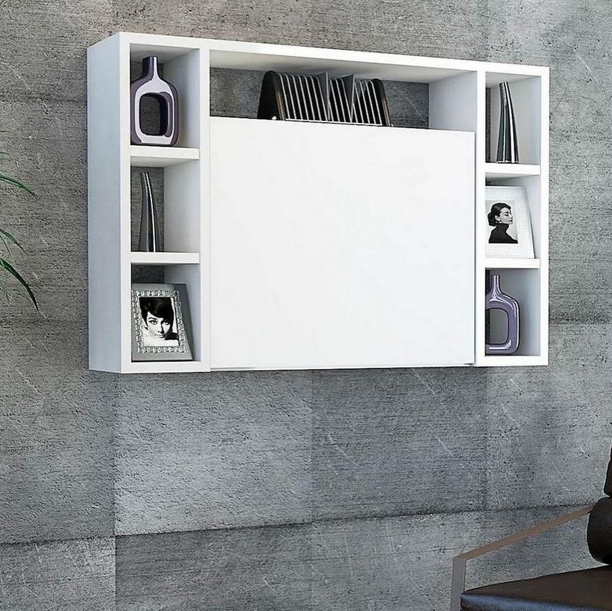 Bureau mural pliable